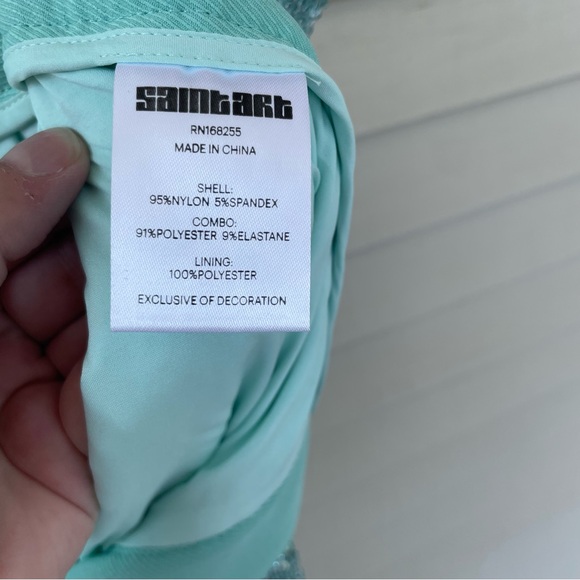 Saint Art NESSA Sequin Pant in Glacier Size XXL (NWT) - Picture 7 of 8